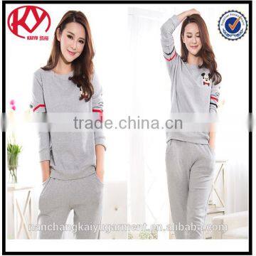 latest women clothing fancy cute pajamas for girls sleeping pajamas suit china supplier