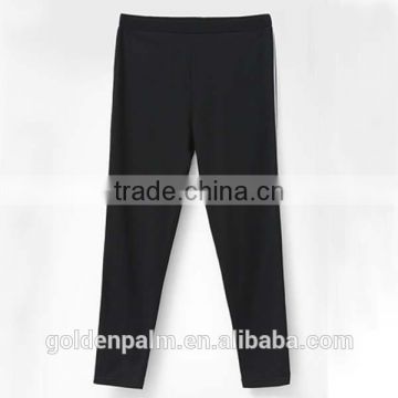 OEM fashion popular custom women capris tights/plain fitness wear capris/ladies fitted plain capris