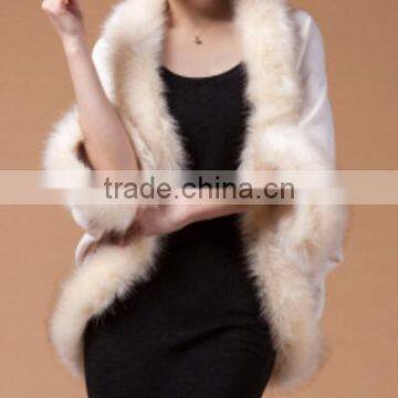 In the Long Cardigan Sweater Bat Sleeve Size Faux Fur Collar/Imitation Fur Fur Collar Sweater