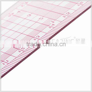 Kearing Brand 5*60cm Length 1.2mm Thickness Straight Flexible Sandwich Line Plastic Garment Ruler for Fashion Deisgn#8005 photo-3