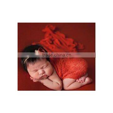 Newborn Baby Layer Photography Prop Stretch Knit Wraps for Wholesale photo-3