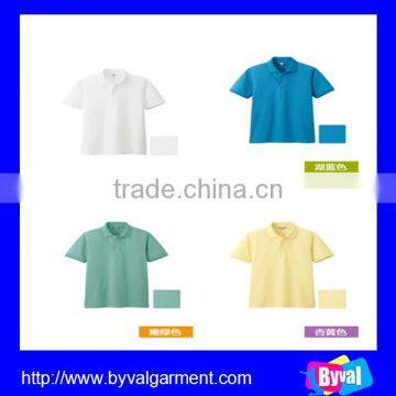 Wholesale 100% Cotton Men Short Polo Shirts photo-6