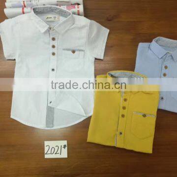 Wholesale price 2017 Fsahion boys clothing kids polo T-shirt