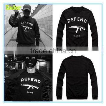 Wholesale hoodie pullover custom men extended oversized printed hoodies