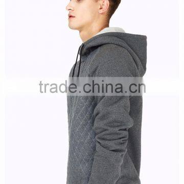 Promotion High Quality Custom Made Grey Sleeve Screen Printing T/C Fleece Xxxxl Hoodies Outdoor Sports Wear photo-3