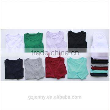 2017 New Models Kids Pajamas Set Custom Logo Night Shirts In Plain Colour photo-5