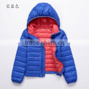 Custom Made Oem Kids Feather Down Coat,children Down Garment photo-3