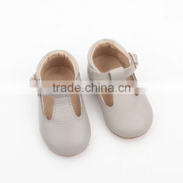 New arrival genuine cow leather dance fancy baby girls shoes