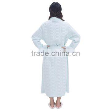 Women Shawl Collar Wholesale Egyptian Cotton Bathrobe photo-5
