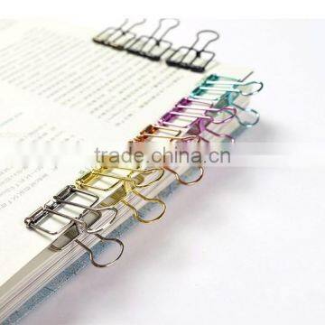 Gold /Rose Pink /Silver Wire BInder Clip photo-3