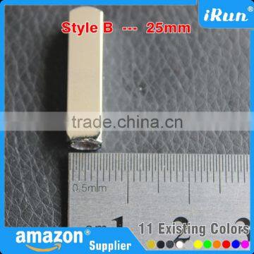 Blue Metal Aglet Tips for Trainer Sneaker Shoe Lace - High Quality DIY Repair Replacement Ends 11 Colors Choices - Accept Custom photo-2