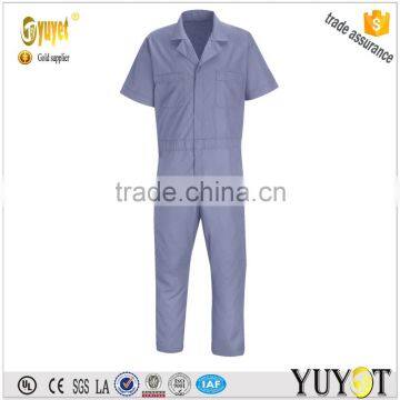 summer clothing Short-sleeve industrial coverall for men multi colors choice