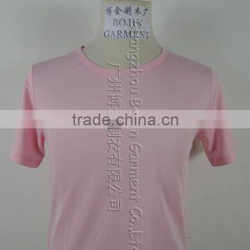 Manufactures 100%polyester t Shirt Dry Fit Fabric