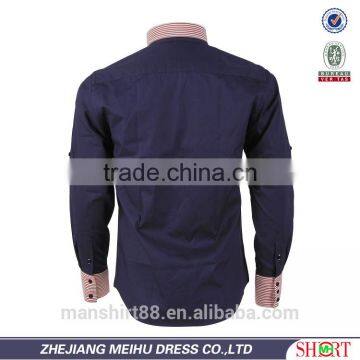 Men Shirts Double Collar Business Shirts for Men 2017 photo-6