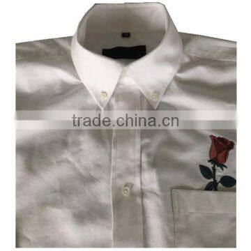 Office Uniform Design Latest Oxford Man Shirt Camisas photo-4