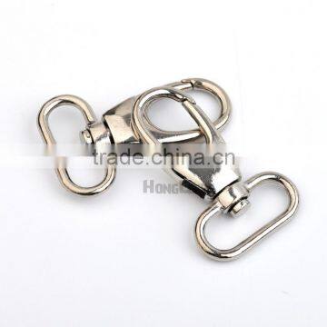 25mm 1inch Silver Nickle Alloy Swivel Clasps Snap Key Hooks DIY Key Chain Ring Clip Buckle HK-019 photo-2