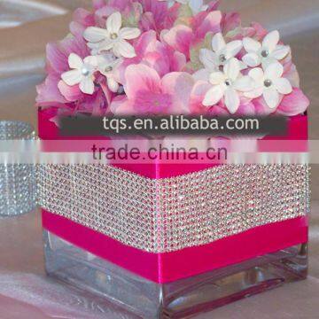 Diamond Wrap Ribbon 1.4INCHx10 YARDS-for Wedding Decorations/Party/Home Decor photo-6