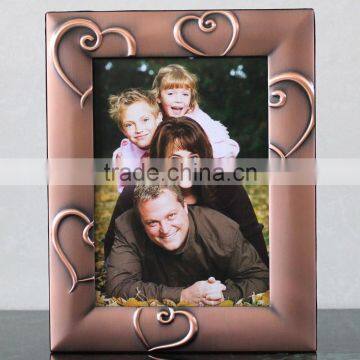 Factory Best Selling New Style Love Heart Photo Frame for Coppery Plated Photo Frame KJJ-2 photo-5