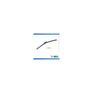 flat frameless wiper blade with high quality and natural rubber