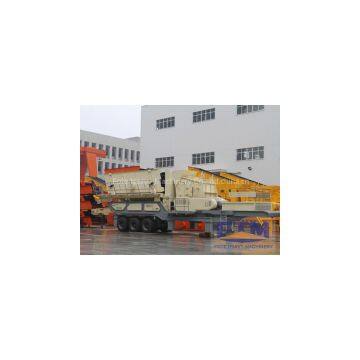 Stone mobile crushing machine