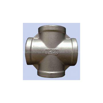 Stainless Steel Fittings Cross (+B)
