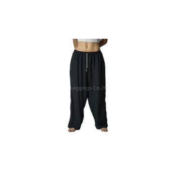 Solid Color Drawstring Women\'s Yoga Message Pants