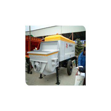 trailer mounted concrete pump