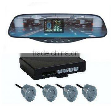 VFD display car parking sensor/Car Rear mirror/Mirror with Parking Sensor for car--RD-VFD017C4