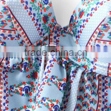 Women'S Tassel Padded Push Up Halter Bikini Tankini Swimsuit Women photo-4