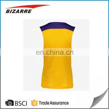 Custom Mens Fitness Training Exercise Running Singlets photo-2