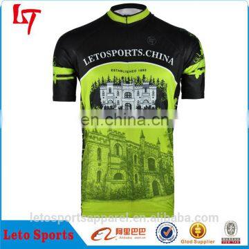 cycling wear with Itaila Ink Customized Sublimation Short Sleeve Cycling jersey biking clothing/cycling jersey