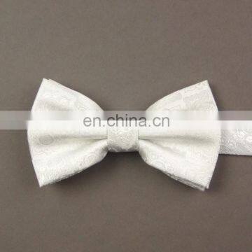 Custom Made Wholesale Men White Bow Tie