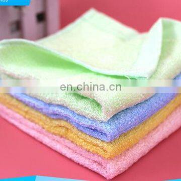 2piece/lot High Quality Bamboo Fiber Fabric Children Baby Square Towel Saliva Towel Face Sweat Towel Bathroom photo-6