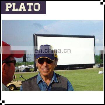 Outdoor giant open air screen inflatable cinema screen for event