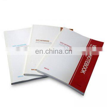 factory cheap price customized A5 size paper school student notebook/exercise notebooks