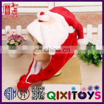 Custom Made Cute Christmas Hat Decoration Special Animal Shaped Personalized Christmas Design Plush Hats photo-2