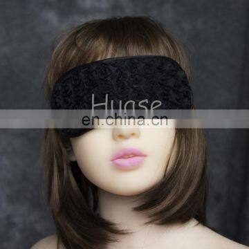 Sexy Black Rose Eye Mask Flower Blindfold Adult Novelty Product Sex Toy