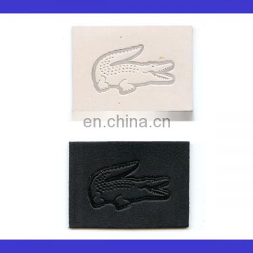 2016 Hot Sale Stick Suede Leather Label For Garment