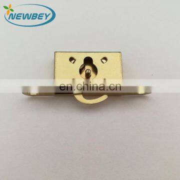 Gold Color Wooden Jewerlry Box Lock Wooden Case Lock In Five Set photo-3