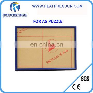 A5 Sublimation Blank Jigsaw Puzzle Frame