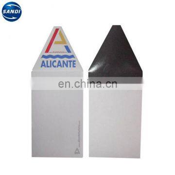 Full color printing fridge magnet notepad for promotion