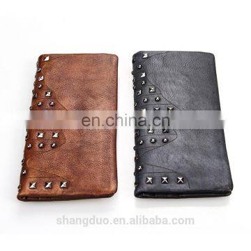 Very Popular Retro Men Leather Wallet Money Clip Brands