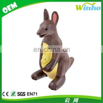 Winho PU Foam Anti Kangaroo Stress Ball Custom Stress