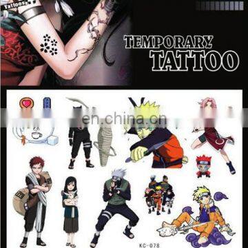 Cartoon Decorative Body Temporary Tattoo Sticker photo-2