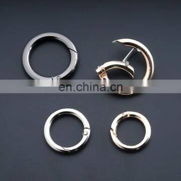 Hot Sale Bag Fittings Decorative Metal Spring O Ring photo-3
