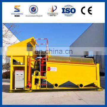 SINOLINKING Offer Video Gravity Separation Gold Trommel/Gold Trommel Wash Plant/Trommel Gold