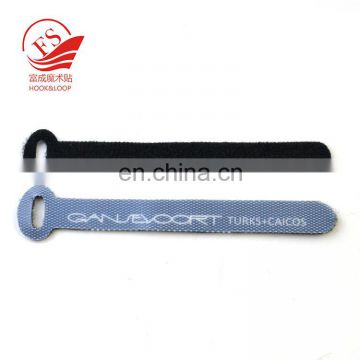 Wholesale reusale custom cable ties hook loop strap fastening wire cords