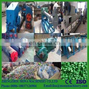 High Efficiency Used Plastic Granulating Line One / Double Stage Waste HDPE Pellet Making Machine