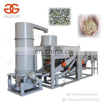 Large Output Melon Flax Seeds Hulling And Separating Production Line Hemp Seed Dehuller Machine