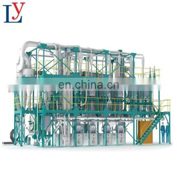 100T/Day Maize Flour and Corn Flour Mill Grinding Machine Production Line